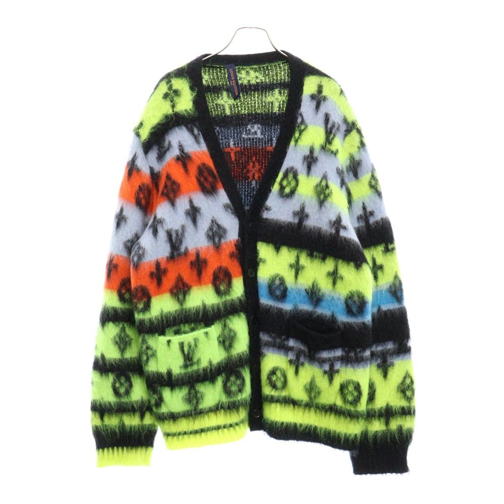 60s Vintage BRENTニットカーディガン 肉厚 オンライン モヘア調 M 60s