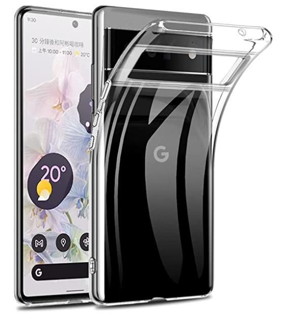 ガラスセット Google Pixel 6a クリア シリコン ケース カバー ガラス 保護 フィルム ピクセル 6a Catchahead  Shop メルカリ