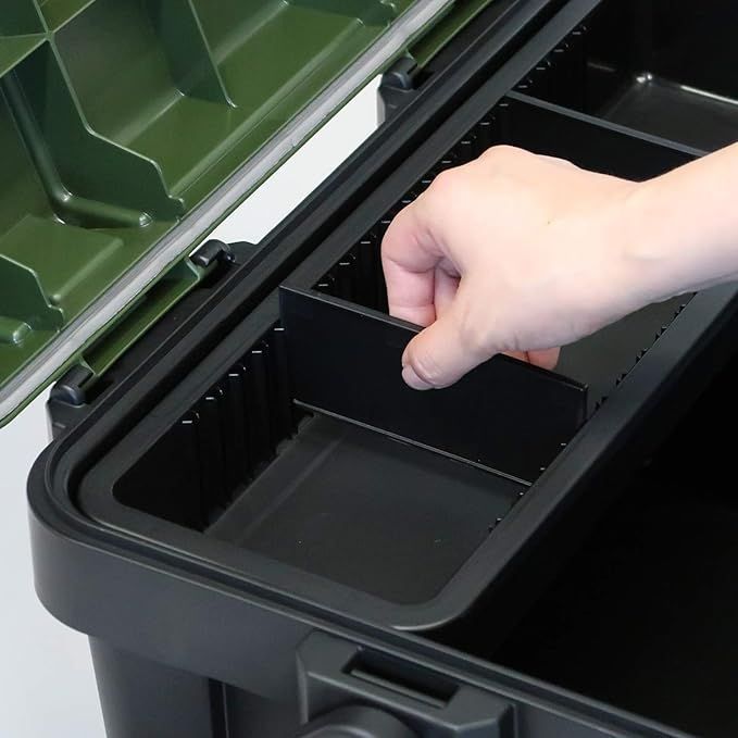 【在庫処分】JEJアステージ 収納ボックス 日本製 耐荷重500kg キャンプ 工具箱 積み重ね [Xシリーズ シールドボックスシャット 500X] 幅52×奥行36×高さ34.5cm 収納ボックス 日本製 耐荷重500kg 工具箱 工具、DIY用品 セット買いJEJアステージ