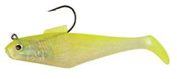 Berkley mpss2-shch Power Bait Swim Shad餌、Shiner Chartreuse、2インチ