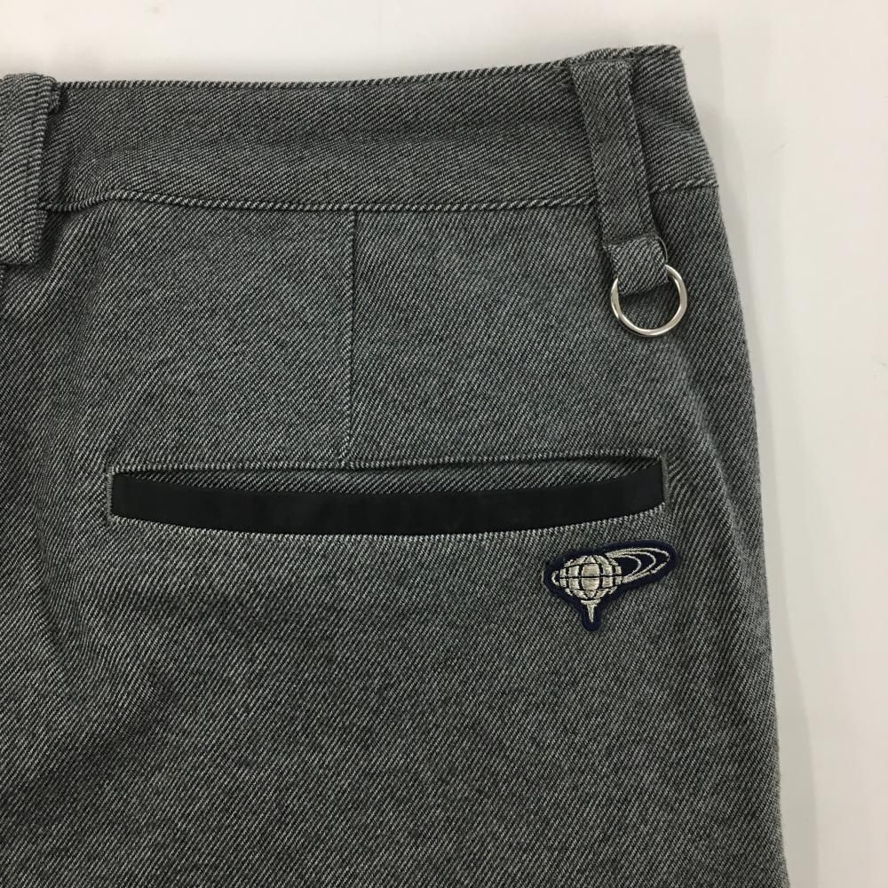 超美品】ビームスゴルフ パンツ 杢グレー ストレッチ ロゴ