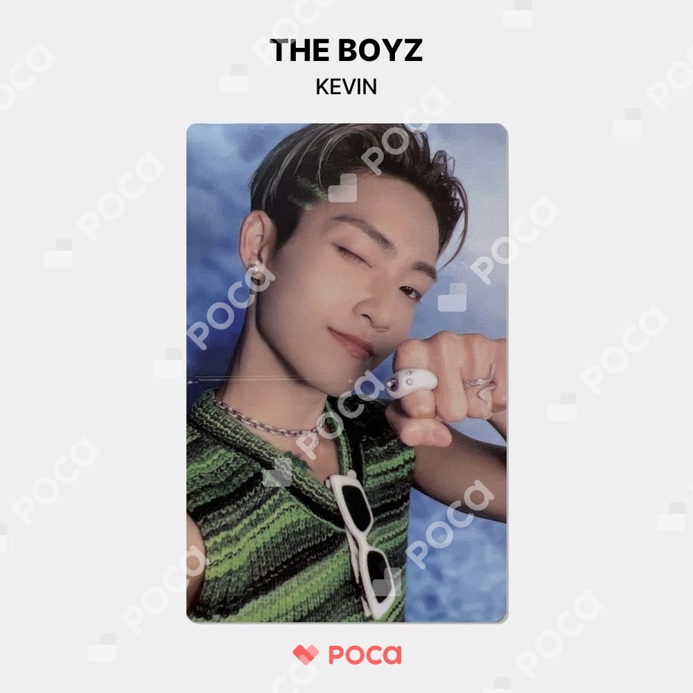 THE BOYZ ケビン トレカ BE AWARE WITHMUU ラキドロ 公式 トレカ