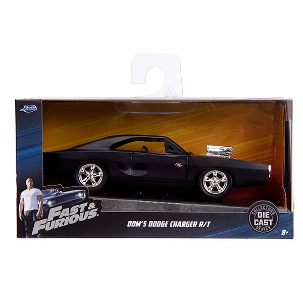 JADATOYS 1:32 ワイルドスピードダイキャストカー DOM's Dodge Charger