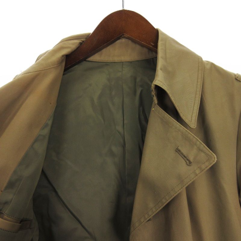 J.SABATINO メンズ デニム トレンチコート ベルト付き インディゴ M