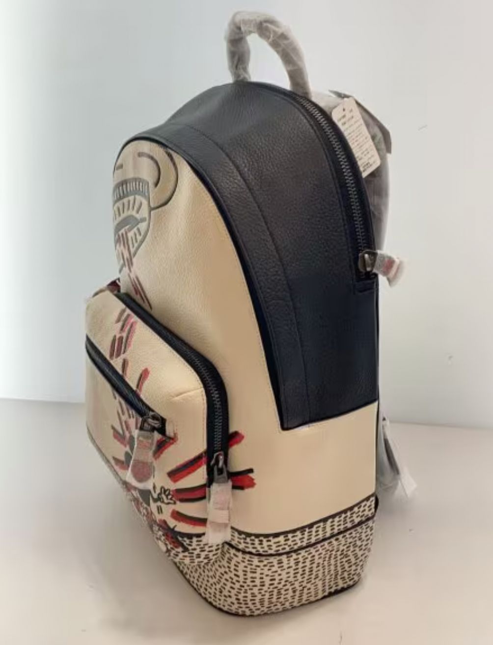 COACH × MICKEY MOUSE × Keith Haring レザー リュックサック