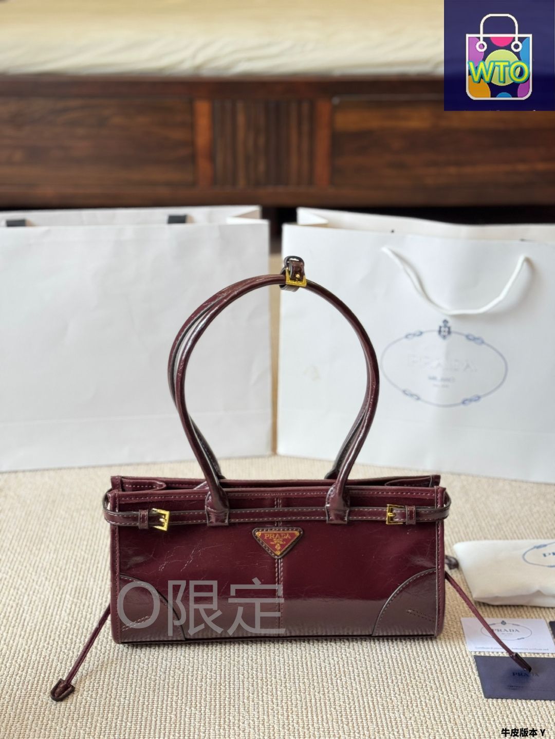 今日特価】Vintage Prada ヴィンテージ プラダ ハンドバッグ（32