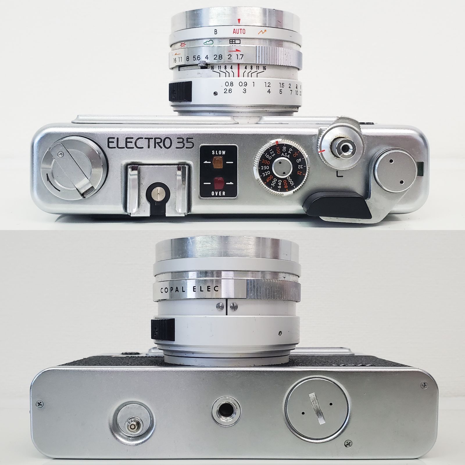 通電・基本動作確認 ヤシカ エレクトロ35GSN YASHICA Electro 35
