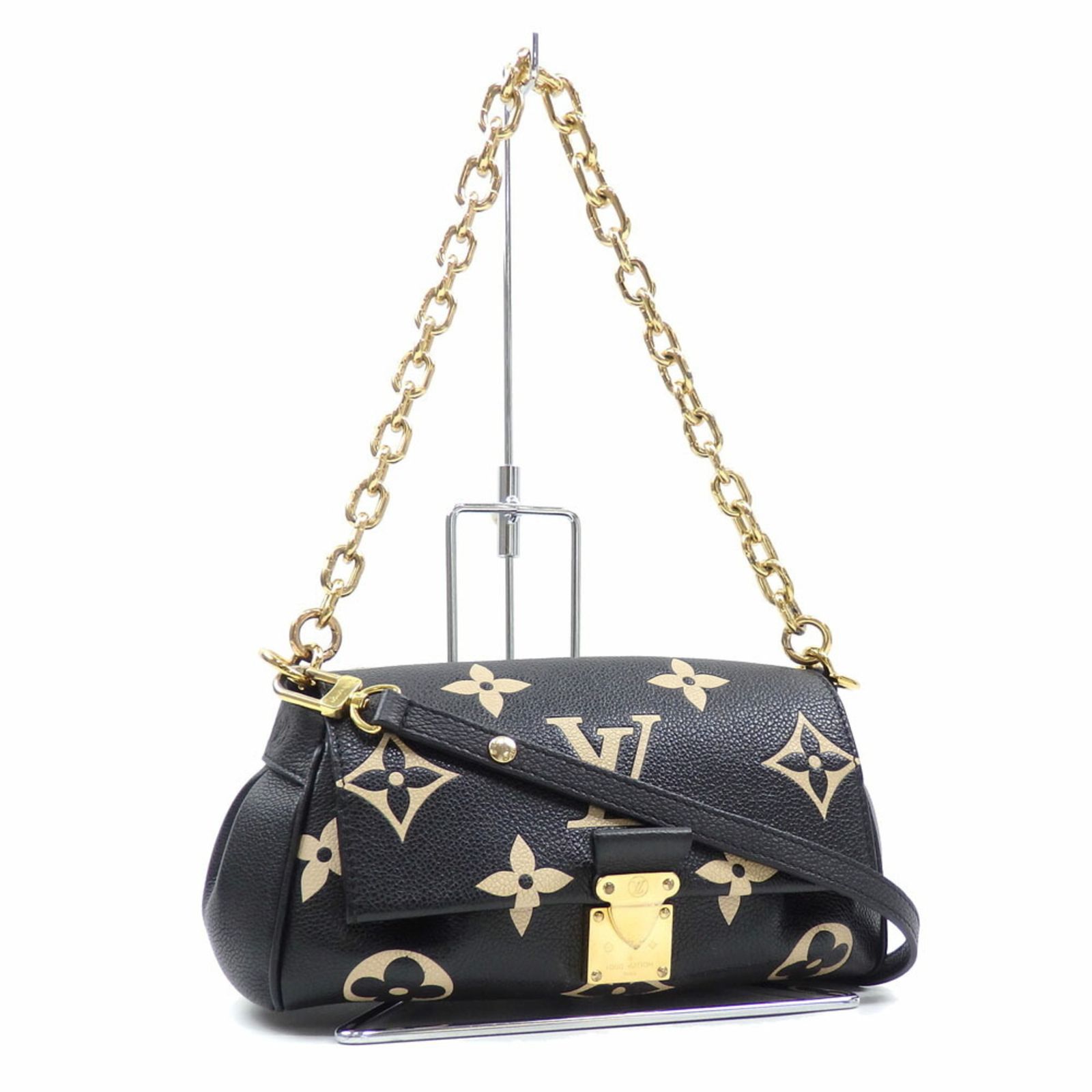 Louis Vuitton ショルダーバッグ ブラック ベージュ ルイ・ヴィトン(Louis Vuitton) レディース ショルダーバッグ