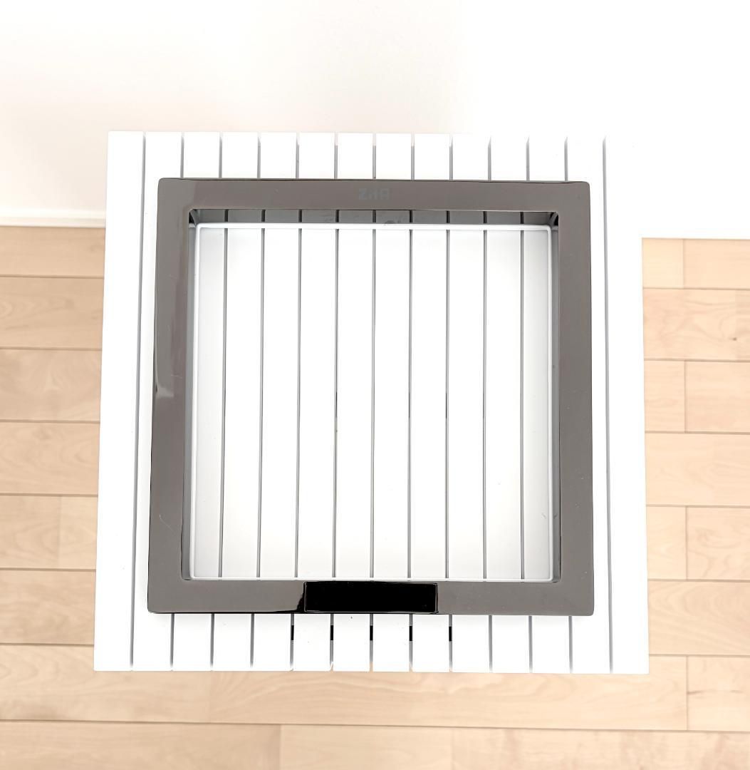 ZitA SQUARE 45L ホワイト 自動開閉ごみ箱