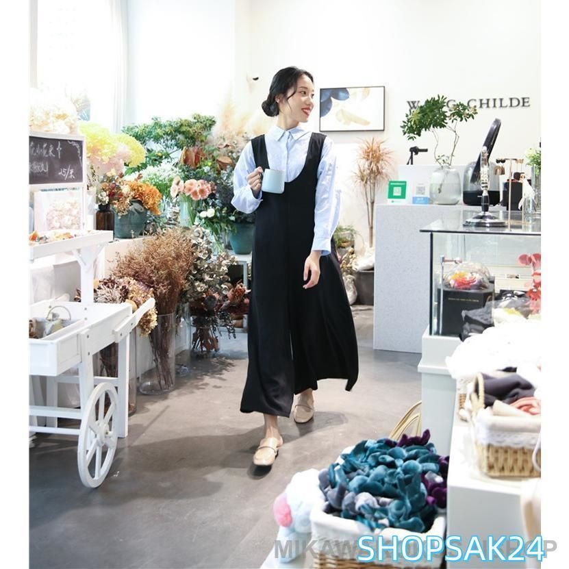 ガウチョパンツ ゆったり