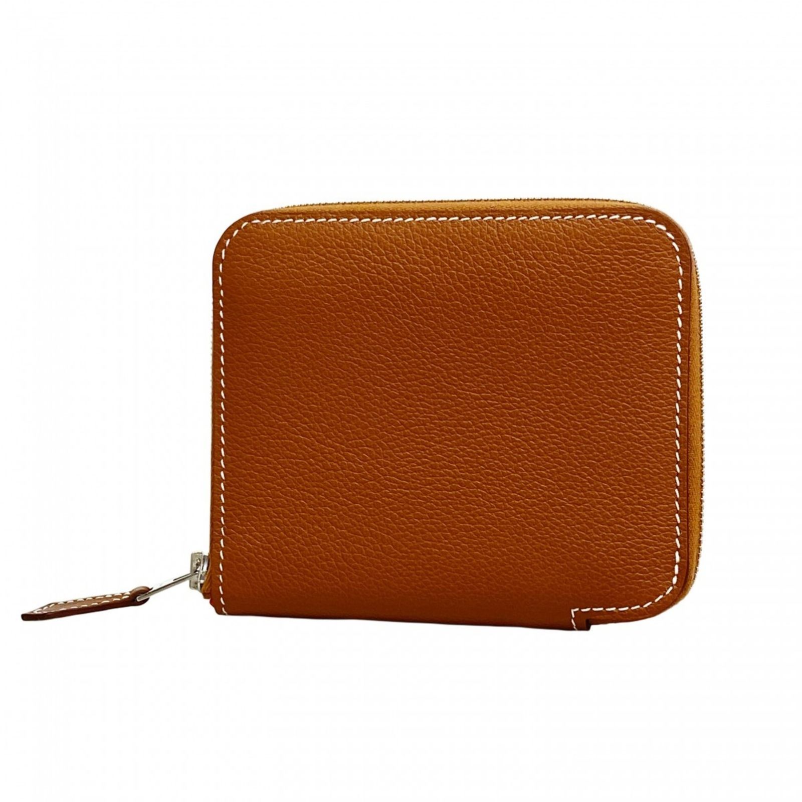 エルメス Hermes エルメス 財布 アザップコンパクト シルクイン エバー ゴールド B刻印レディース