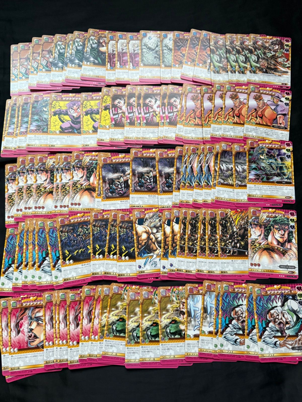 ジョジョの奇妙な冒険 ABCカード AdventureBattleCard 約1300枚まとめ