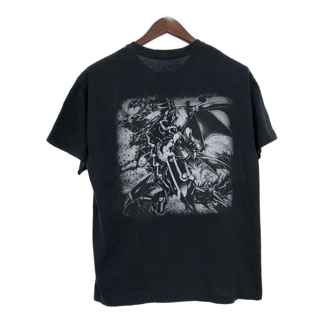 遊戯王　Tシャツ　2XL　黒　城之内　レッドアイズ　アニメT　遊☆戯☆王 * 遊戯王 城之内 Lサイズ程度 アニメTシャツ 黒 | Pay ID