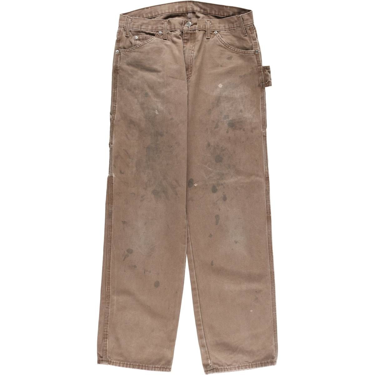 古着 ディッキーズ Dickies ダックペインターパンツ メンズw34相当/eaa512493