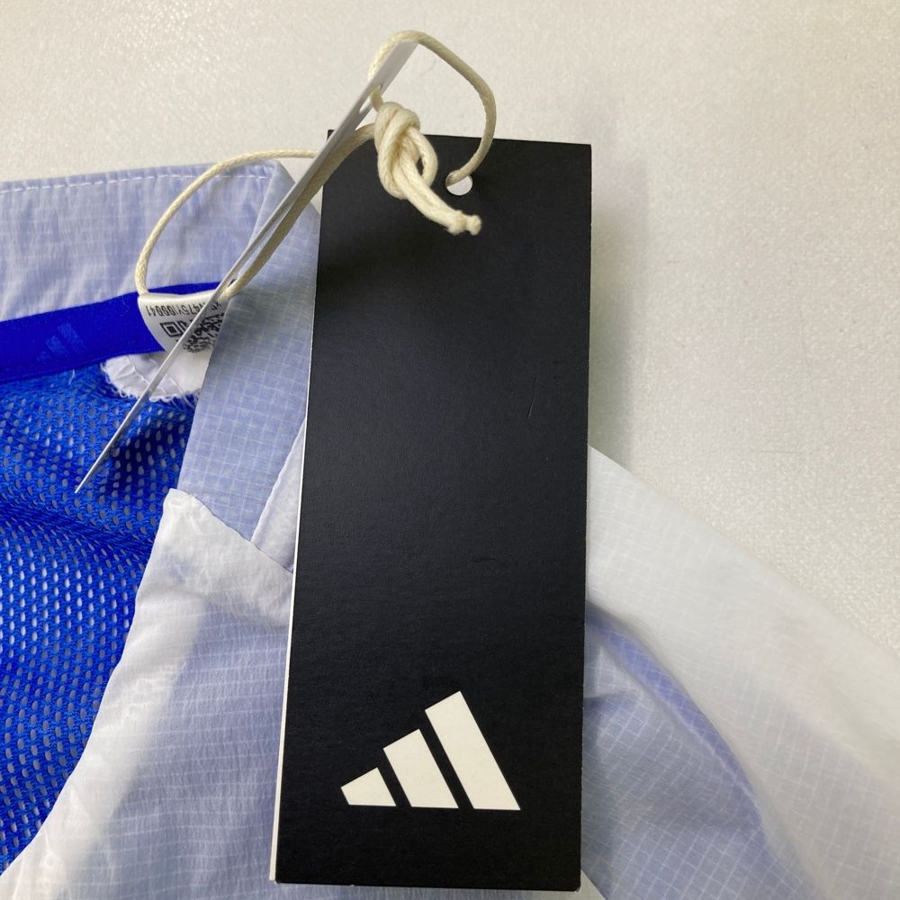サイズ：M ADIDAS GOLF アディダスゴルフ HS9984 薄手 ナイロン ジップジャケット  ホワイト系 [240101475153] ゴルフウェア レディース ストスト サイズ：M ADIDAS GOLF アディダスゴルフ HS9984 薄手 ナイロン