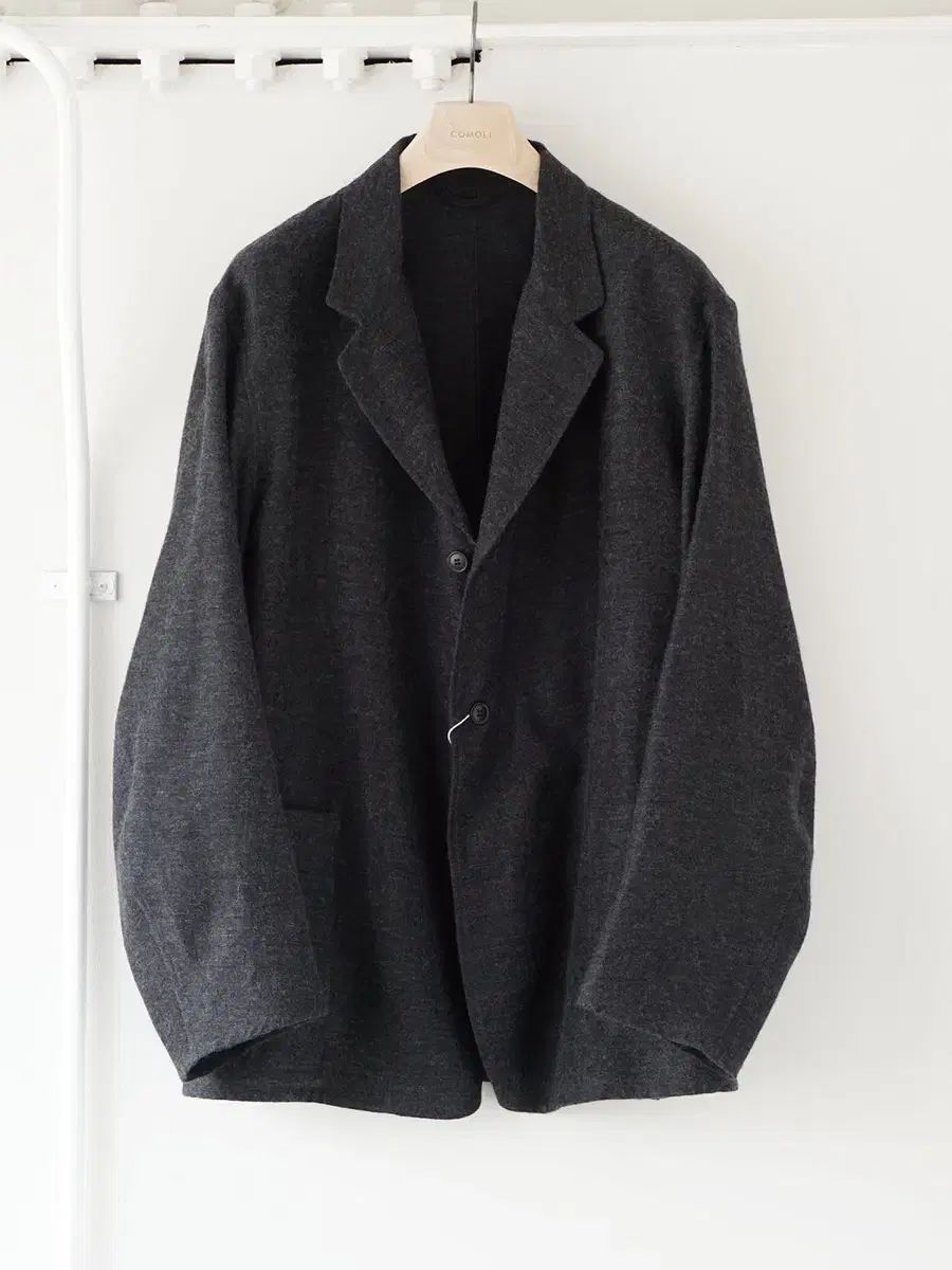3 23aw COMOLI(コモリ) カシミア シルク ジャケット