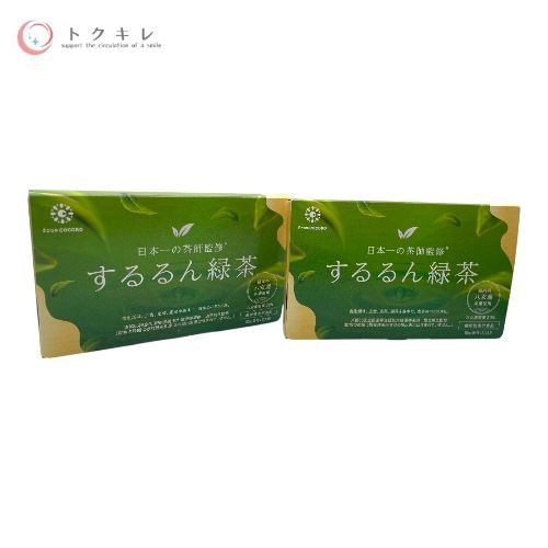 トクキレ】From COCORO フロムココロ するるん緑茶 20本 2箱セット 未