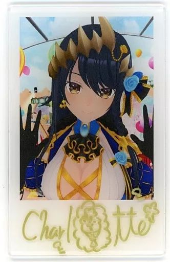 シャルロット　サイン入り写真6枚+チェキ 中古】キャラカード 島村シャルロット(背景空) 直筆サイン入りランダム