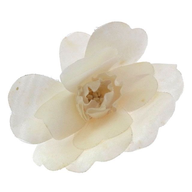 シャネル ブローチ コサージュ ファッションアクセサリー カメリア