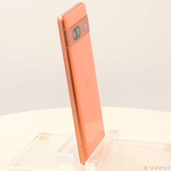 Google Pixel - 中古 Google Pixel7a コーラル 中古品〕 Google Pixel 7a 128GB コーラル GA04438-JP SIMフリー