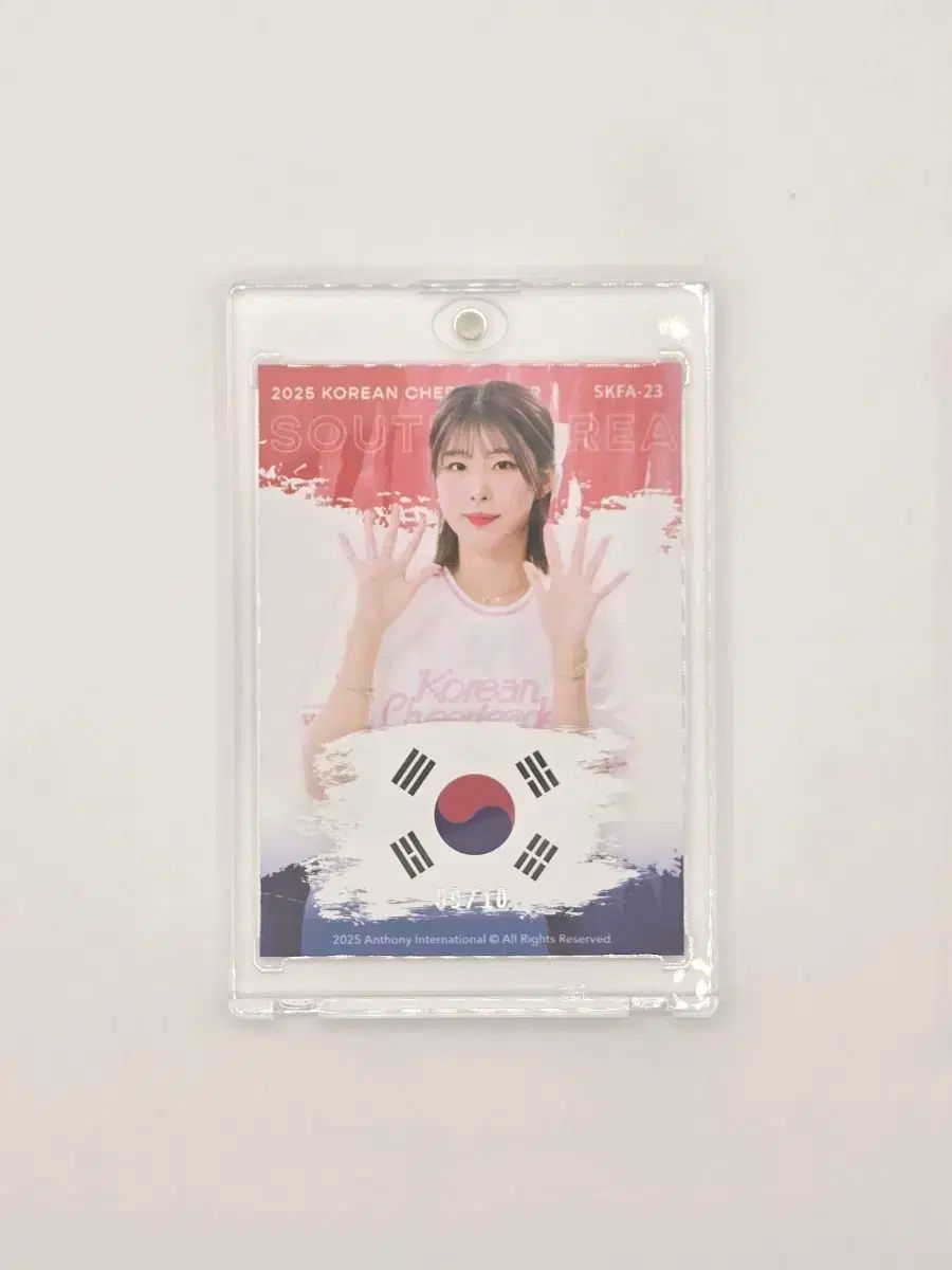 【人気満点NO.1】 2025 韓国 チョン ソユン チアリーダー 太 語 オンオート 直筆サイン 10