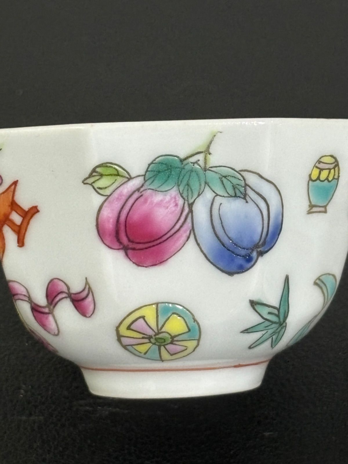 中国 瓷器 茶碗 中国美術 茶器 煎茶道具 二件組 中国古美術・旧蔵