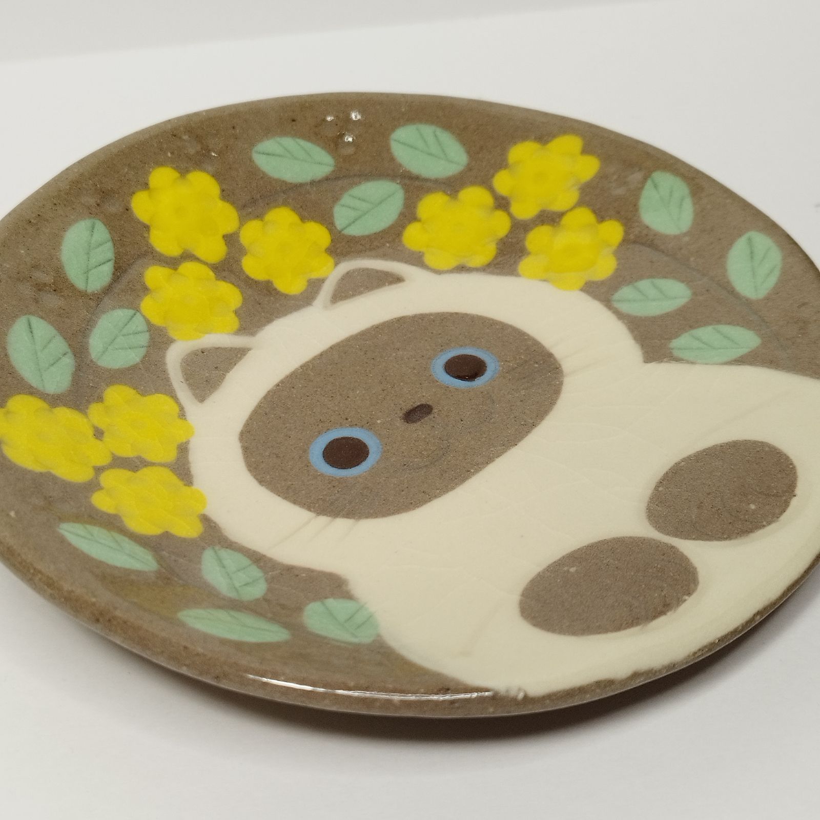 Ao.telier 花ねこちゃんの彩り皿 No.5 - メルカリ 