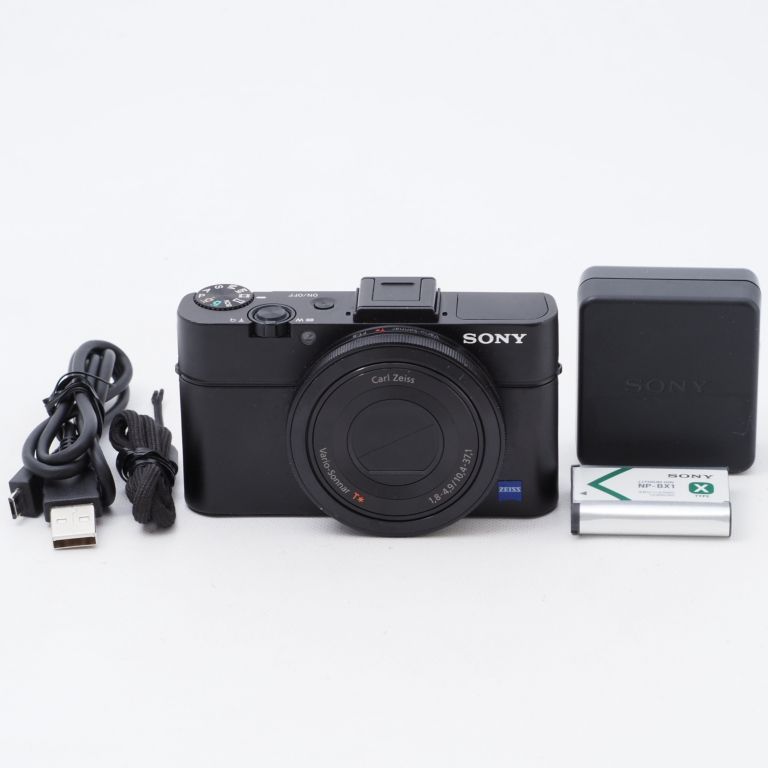 SONY ソニー デジタルカメラ DSC-RX100M2 1.0型センサー F1.8レンズ搭載 ブラック Cyber-shot DSC-RX100M2  カメラ本舗｜Camera honpo メルカリ