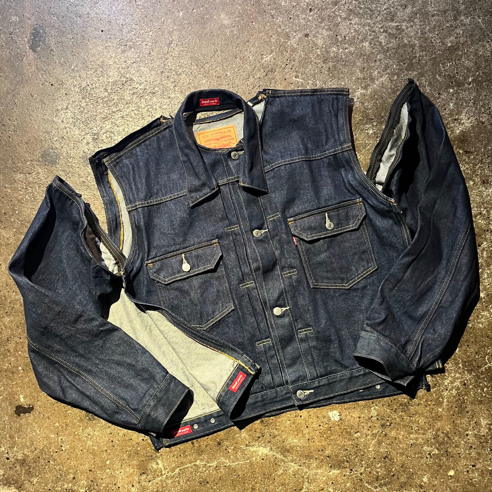 UNDERCOVER × LEVI’S TYPE II サイズXL Levi's×UNDERCOVER/リーバイス×アンダーカバー TYPE2 TRUCKER