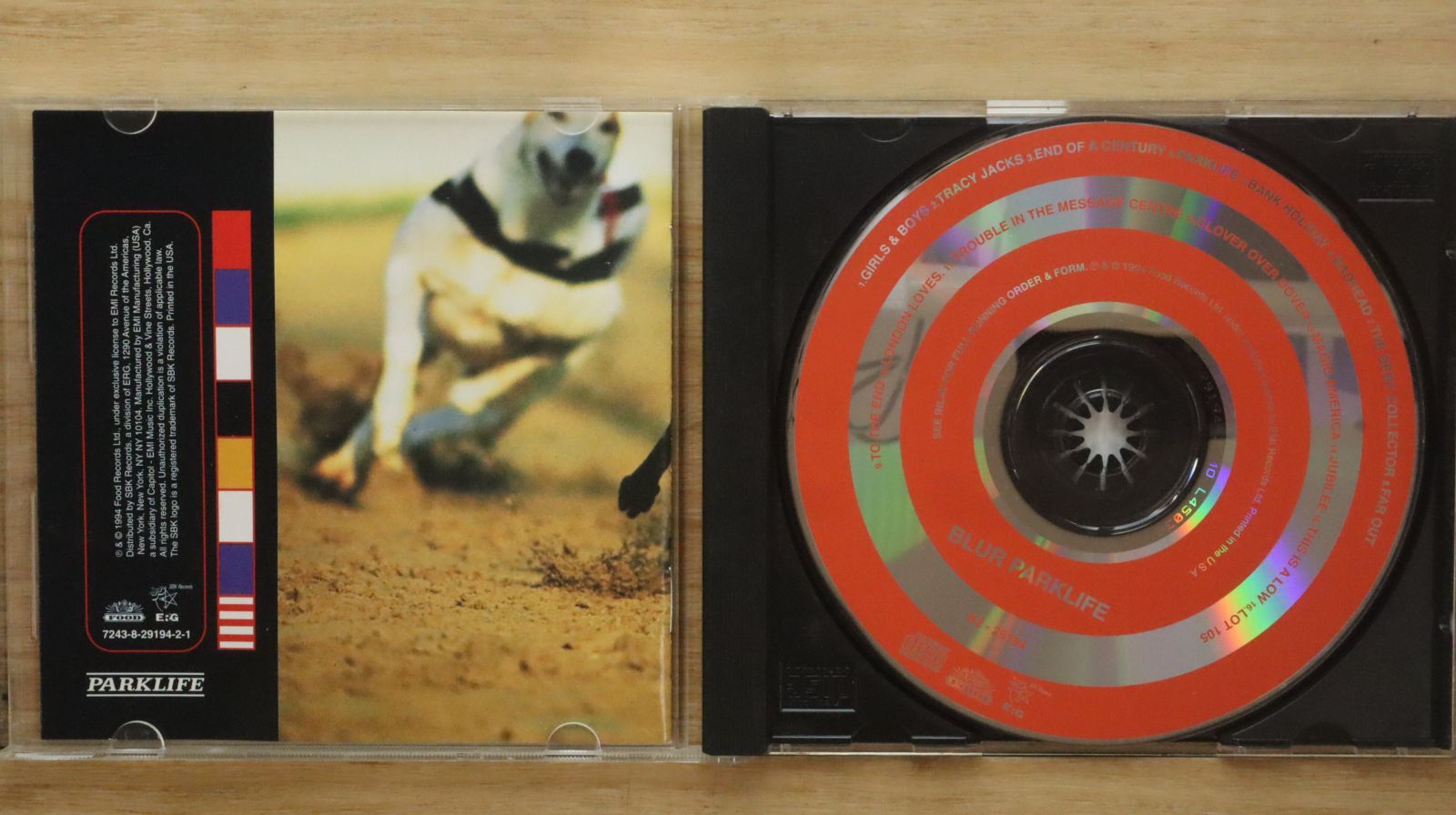 中古CD☆BLUR/ブラー□ Parklife 【724382919421/0724382919421
