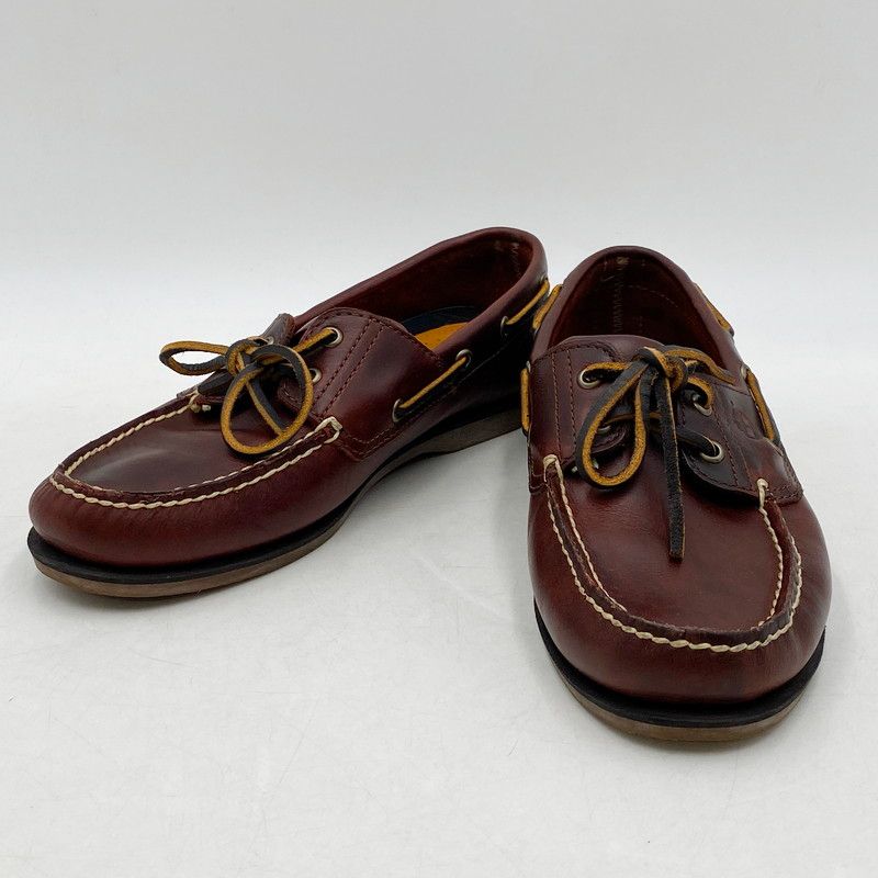 メンズ Timberland ティンバーランド 25077 2EYE BOAT SHOES ツーアイボートシューズ 靴 革靴 シューズ 165-241008-ma-11-IZU