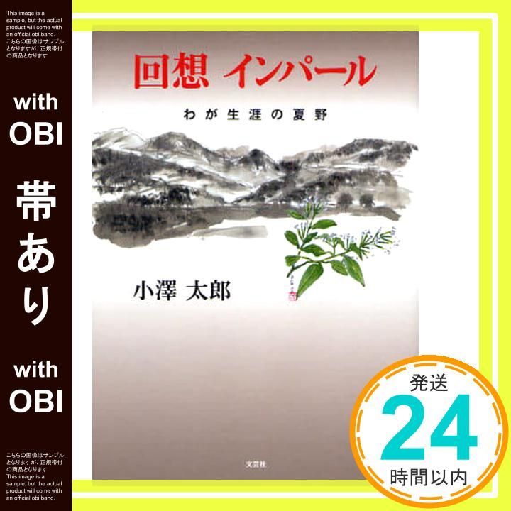 帯あり 回想 インパール わが生涯の夏野 Feb 01 2009 小澤 太郎_07