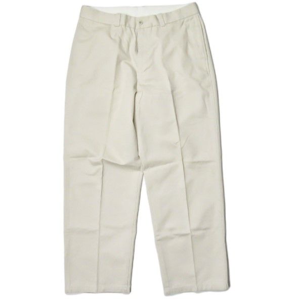 新品 BEAUTYu0026YOUTH UNITED ARROWS ビューティーアンドユース ユナイテッドアローズ T/C ツイルビックシルエットパンツ 1214-104-7504 XL ナチュラル ワイド チノ トラウザー ボトムス g9746