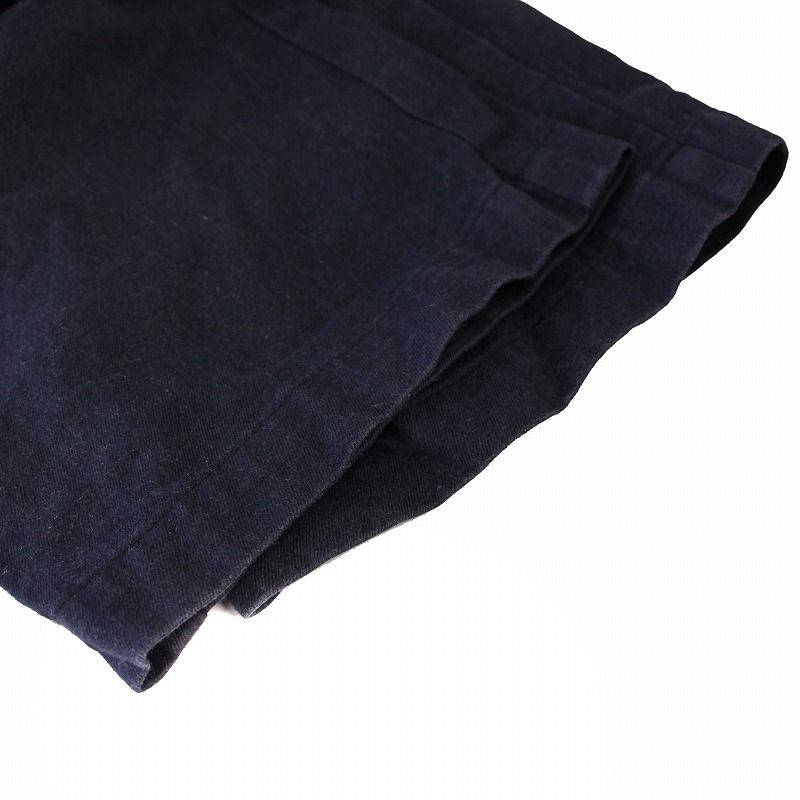 よぴページ YAECA チノパン パイプドステム BLACK 〔レディース〕 【166202