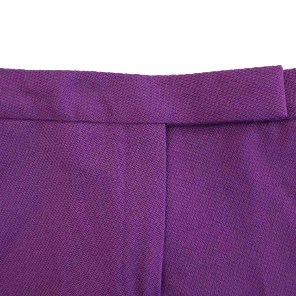 スラックス ジップフライ