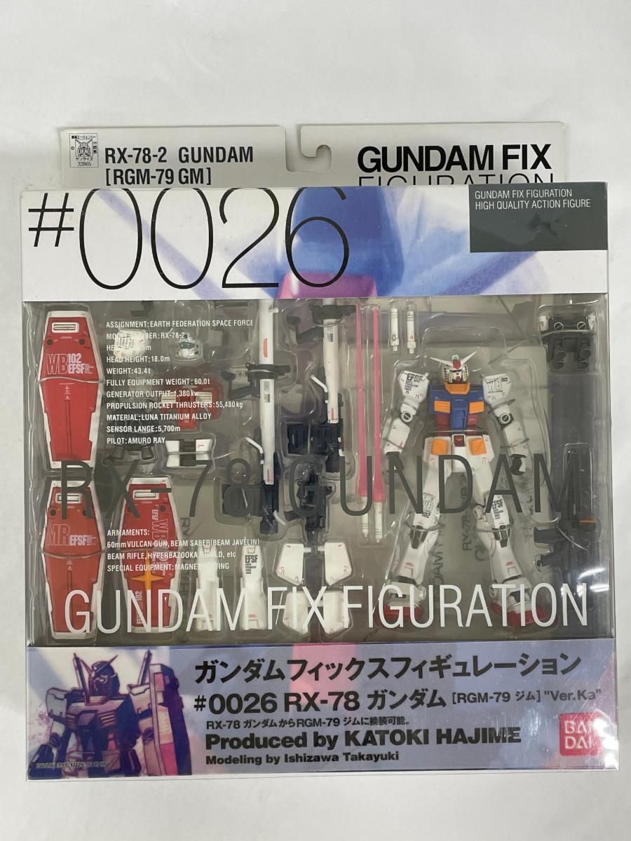 (未使用･未開封品)　GUNDAM FIX FIGURATION  #0026 RX-78 Ver.Ka gsx453j GUNDAM FIX FIGURATION #0026 RX-78 Ver.Ka(未使用・未開封品)