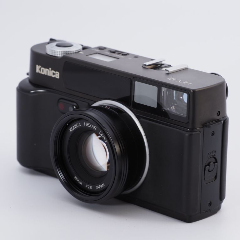 Konica コニカ HEXAR ヘキサー ブラック 35mm F2 コンパクトフィルムカメラ #8448 - メルカリ