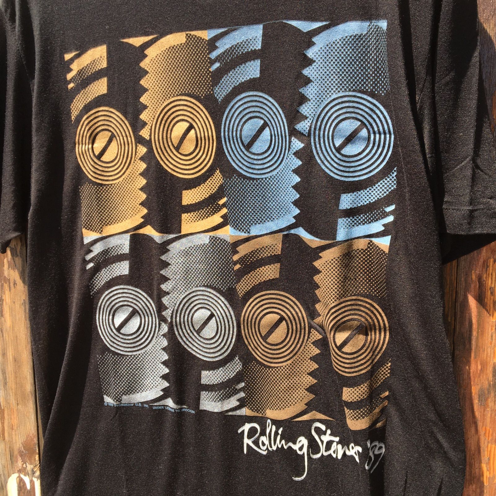 1989 当時モノ The Rolling Stones Steel Wheels Tour 北米プロモ 