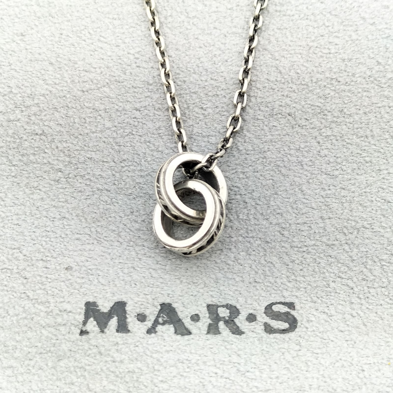 美品】MARS マーズ ダブルリングネックレス シルバー925 - メルカリ