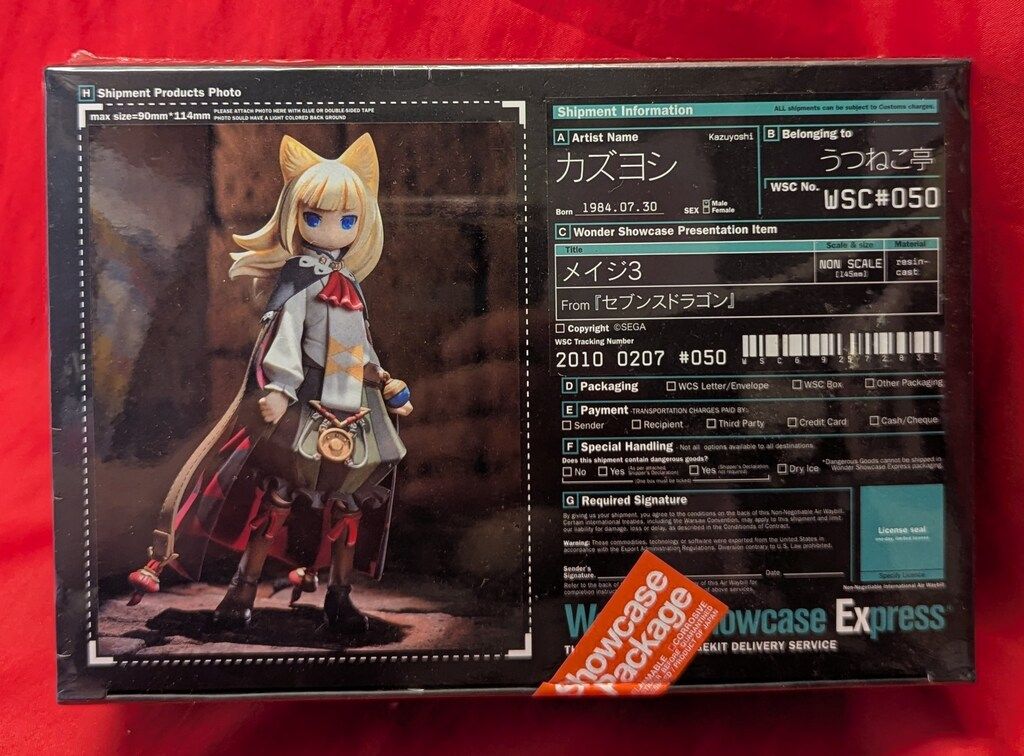 WSC レジンキャストキット 原型 カズヨシ うつねこ亭 メイジ3 WSC レジンキャストキット 原型 カズヨシ うつねこ亭 メイジ3