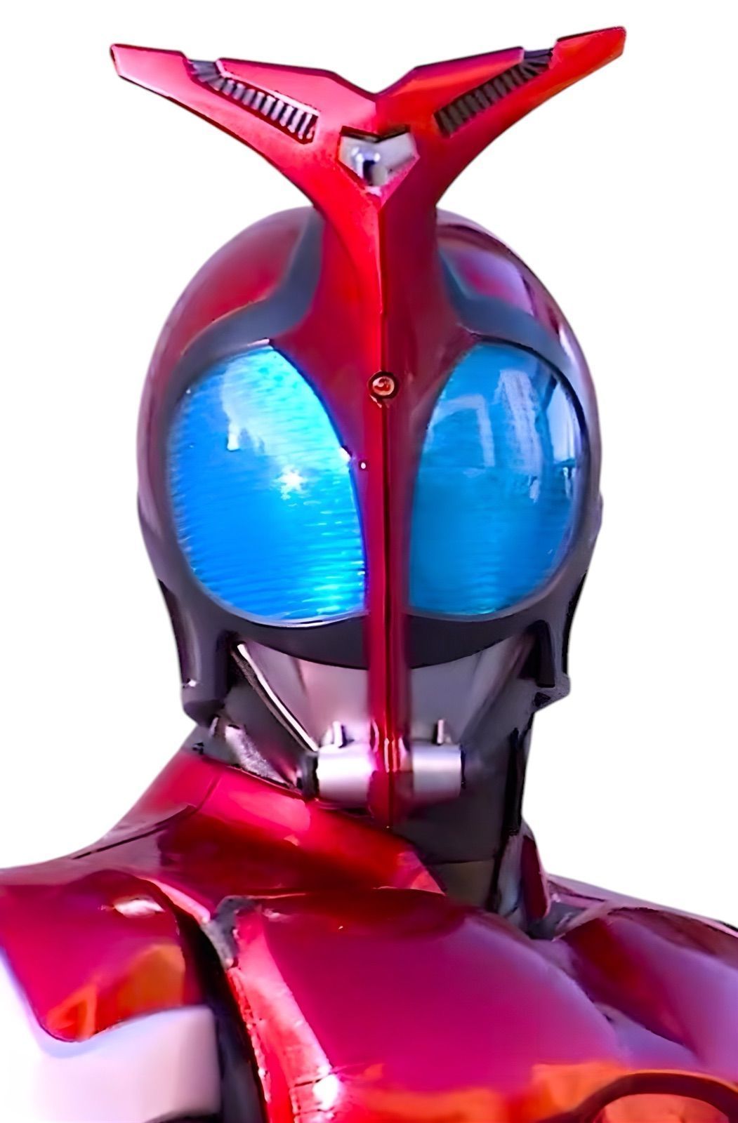 仮面ライダーカブト リアルマスク 着色モデル 発光アクション コスチューム コスプレ 本格手作業製造
