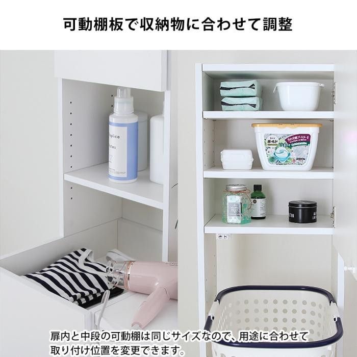 ランドリーバスケットワゴン