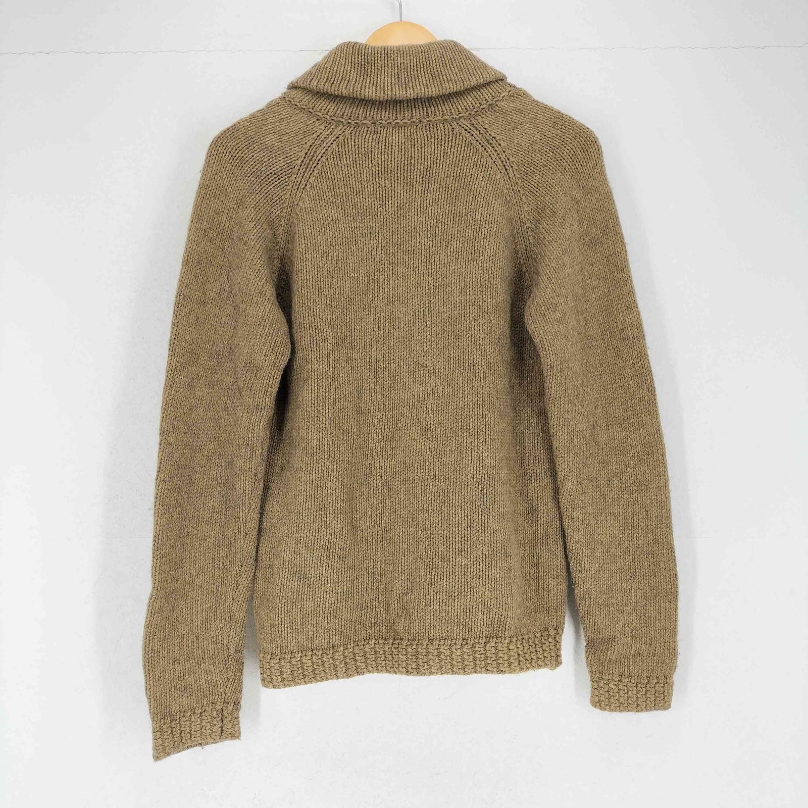 【美品】Polo by Ralph Laurenウール カーディガン 胡桃ボタン ポロバイラルフローレン Polo by RALPH LAUREN クルミボタン