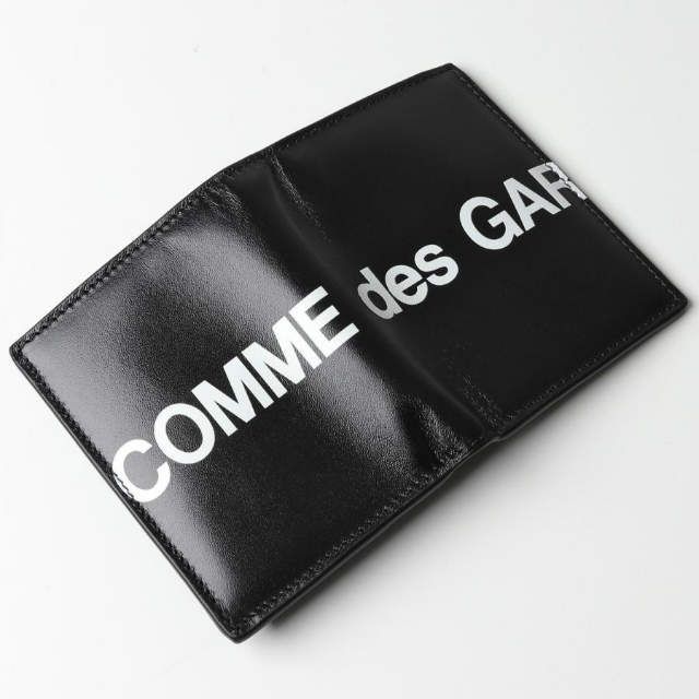 新品 COMME des GARCONS コムデギャルソン HUGE LOGO WALLET