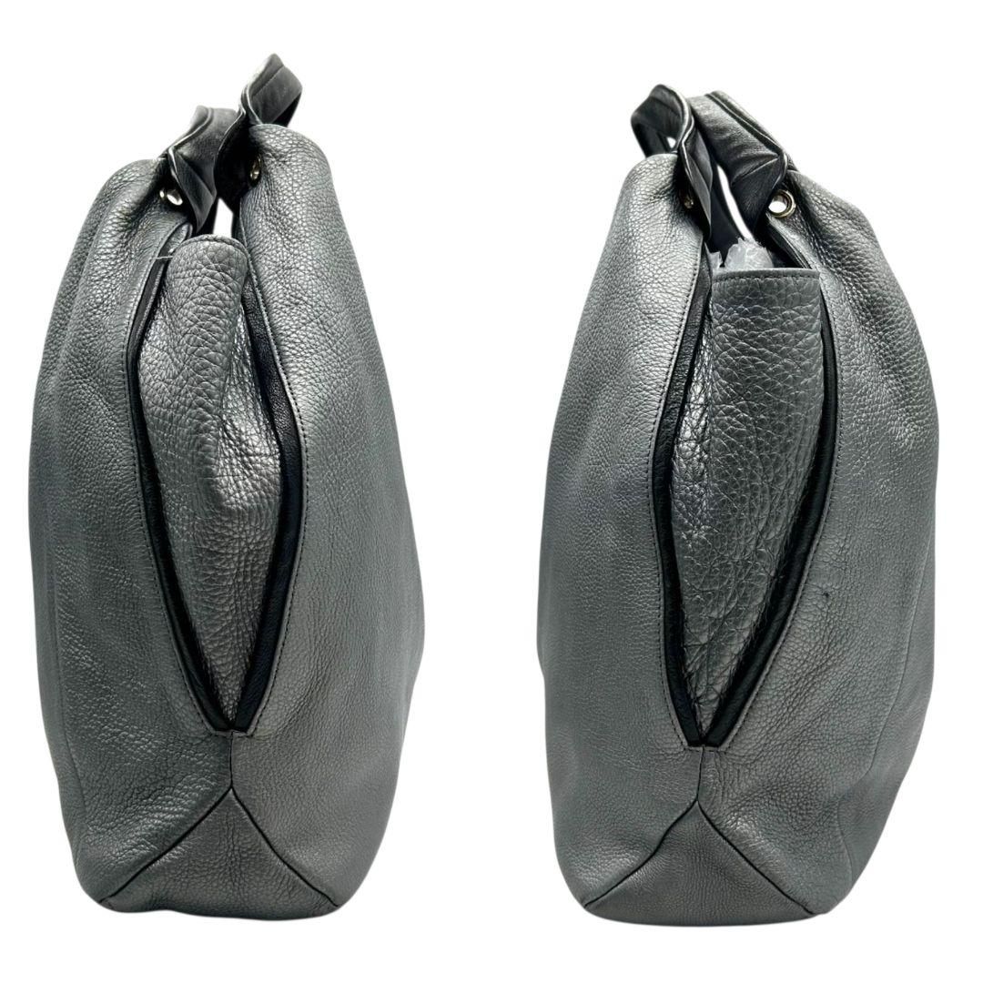 FURLA グレー ハンドバッグ 保存袋付き FURLA グレー ハンドバッグ