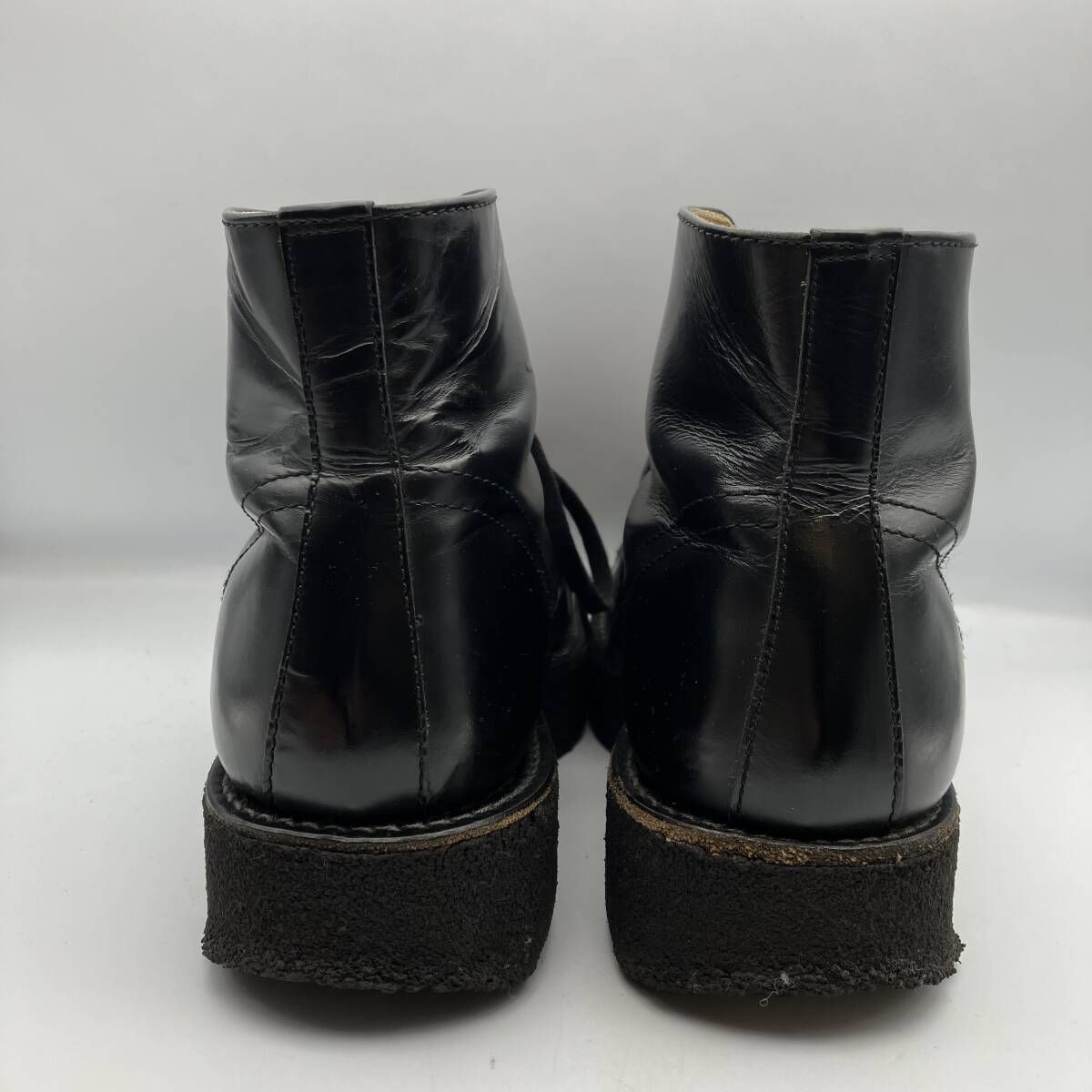 オンライン YOHJI YAMAMOTO POUR HOMME GLASS LEATHER DEMI BOOTS