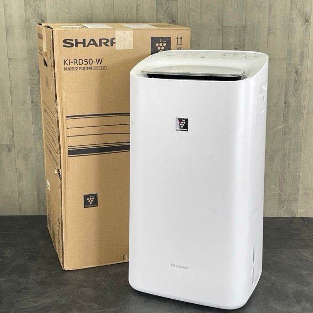 ジャンク シャープ 除加湿空気清浄機 【中古】SHARP KI-RD50-W