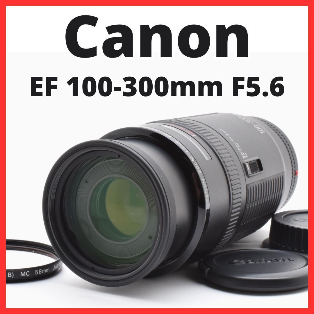 Canon EF 100-300mm F5.6 動作OK・美品