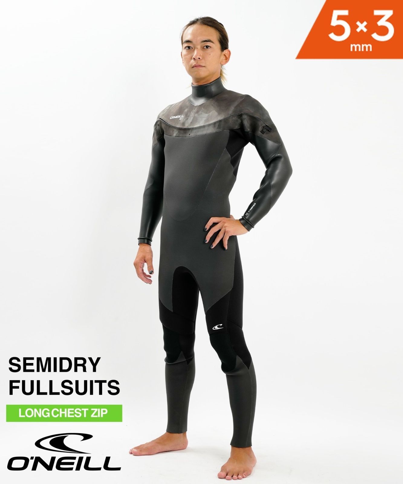 ウェットスーツ セミドライ オニール5ミリ3ミリ オニール【PSYCHO