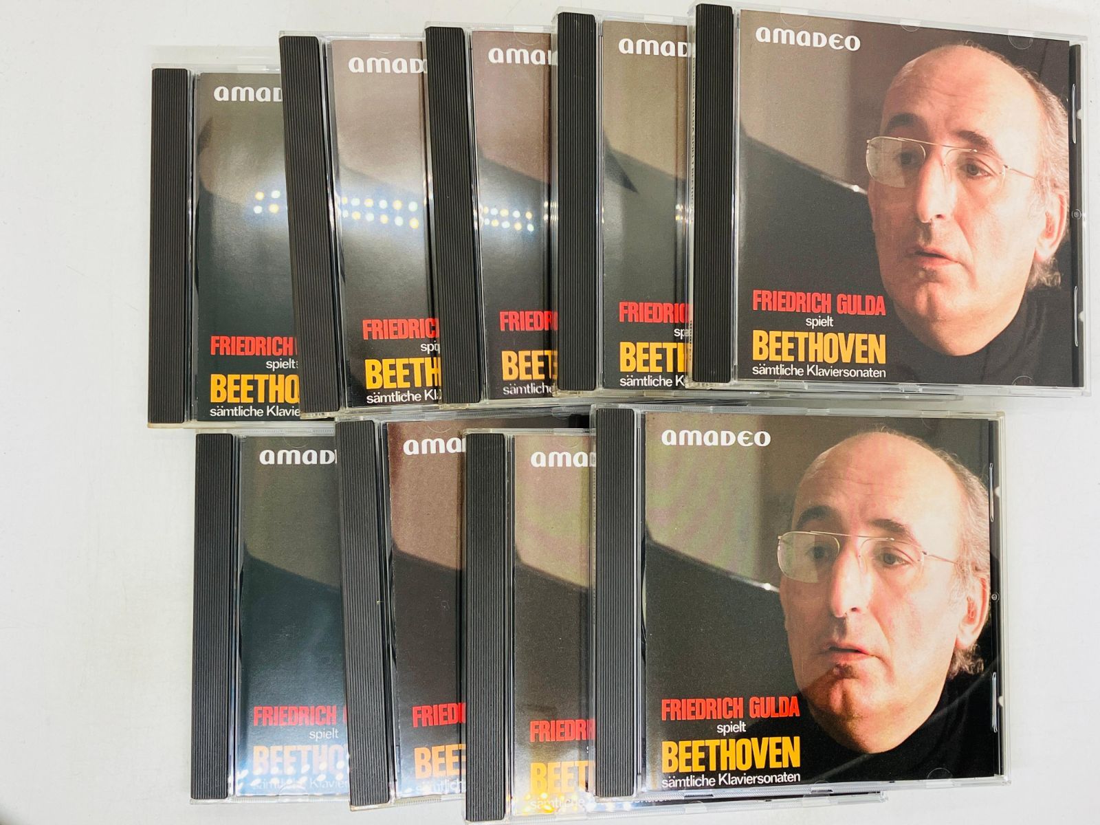 9CD BOX 西独盤 フリードリヒ・グルダ ベートーヴェン ピアノ